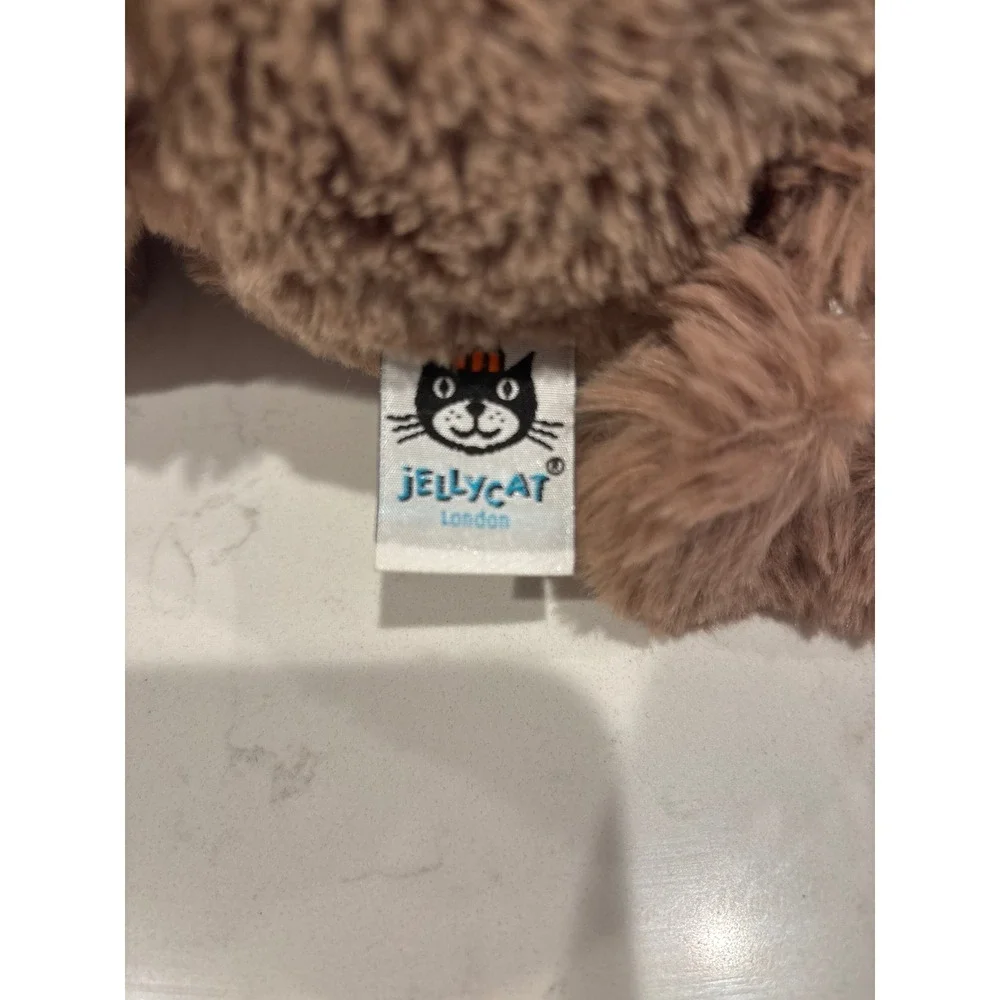 Jellycat London Fuddlewuddle Super Soft Monkey Plush Stuffed Animal Toy 12" - Picture 5 of 9